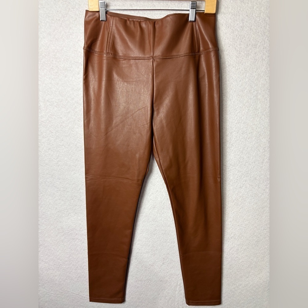 Bagatelle Collection Faux Leather Leggings Size Large